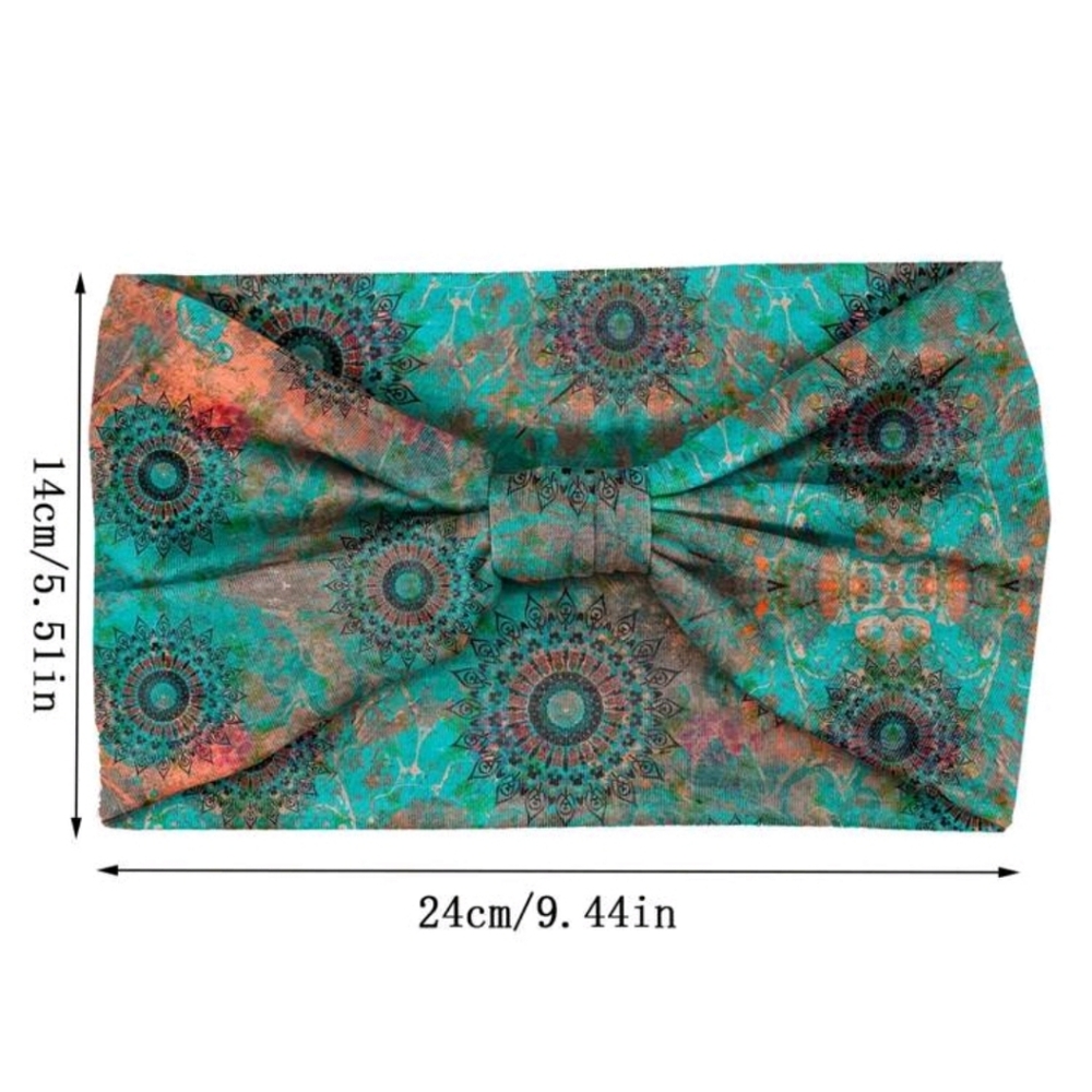 BOGO FREE Boho style Wide Headscarf - Picture 2 of 3